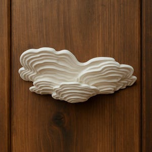 Mushroom Floating Shelf | Mushroom Wall Shelf Decor | Cottagecore Woodland Plant Ledge