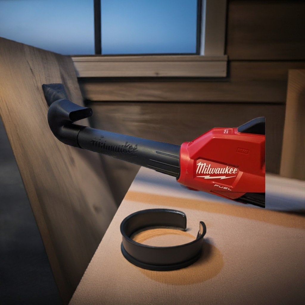 Milwaukee Leaf Blower Gutter Cleaning Attachment | Reach High Gutters | Efficient & Safe