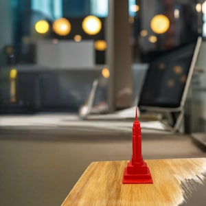 Empire State Building Miniature Model | New York Landmark Replica | Art Deco Skyscraper | Desktop Decoration | NYC Architectural Model |
