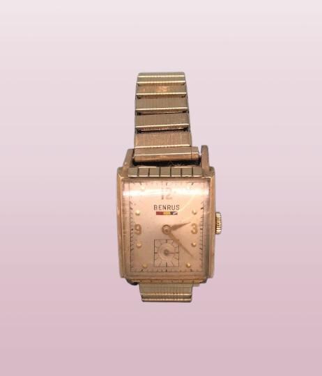 Benrus Gold Watch - Etsy