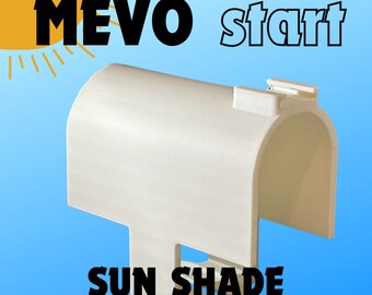 Mevo Start Sunshade V3 | Anti-Glare Shield | White | USA-Made | Livestreaming Essential | Camera Accessory | Content Creator Must-Have
