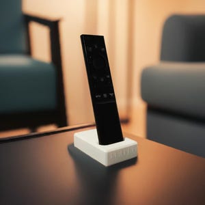 TV Remote Stand | Remote Control Holder | Media Organizer | Home Theater Accessory | TV Remote Dock- For Samsung Remotes