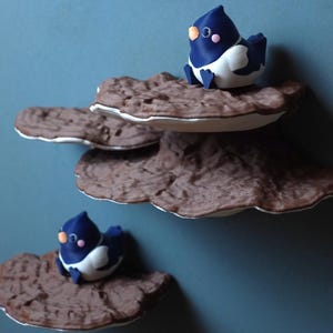 Ganoderma Applanatum Mushroom Wall Shelf | Realistic Shelf Fungus Floating Shelf | Botanical Woodland Wall Decor | Nature Inspired Plant