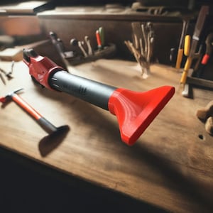 Milwaukee M18 Blower Nozzle | Boost Leaf Blower Performance & Reach | Custom Tool Accessory for Yard Gutter Cleanup | Stubby Design