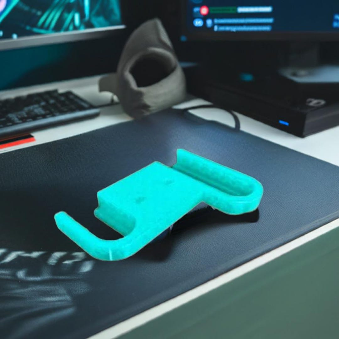 Xbox Controller Under Desk Mount | Game Pad Holder for Gaming Desk ...