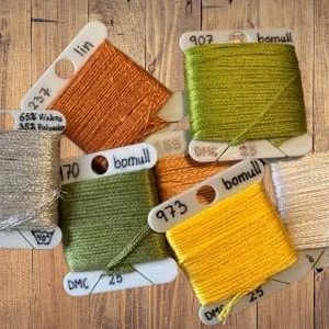 Embroidery Thread Bobbin | Floss Organizer | Cross-Stitch Thread Storage | Anti-Warp Bobbin Cards | Sewing Accessory