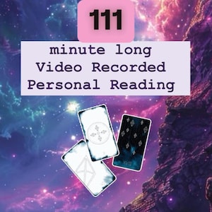 111 Minuten lang, mit Video aufgenommen, persönliche Lesung