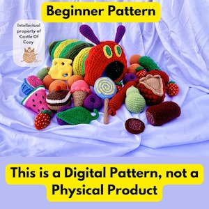 CROCHET PATTERN Very Hungry Caterpillar