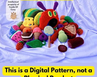 CROCHET PATTERN Very Hungry Caterpillar