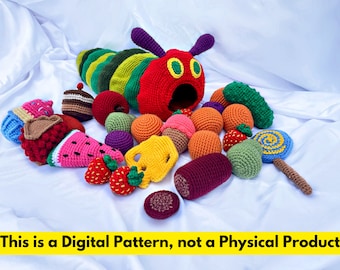 CROCHET PATTERN Very Hungry Caterpillar