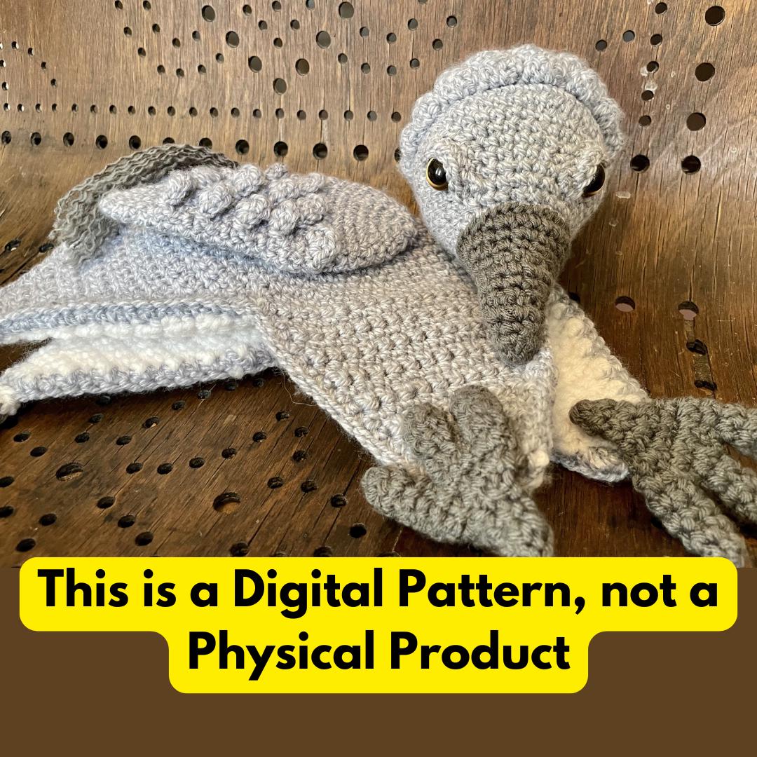 CROCHET PATTERN Hippogriff Snuggle