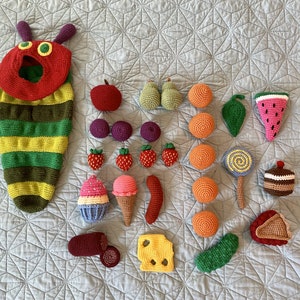 CROCHET PATTERN Very Hungry Caterpillar image 2