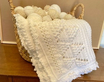 CROCHET PATTERN Textured Paradise Blanket