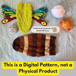 Expansion - The Very Hungry Caterpillar Crochet Pattern: Amigurumi Storybook (Digital Download)