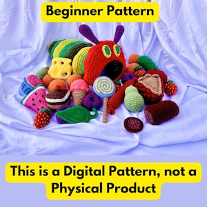 CROCHET PATTERN Very Hungry Caterpillar