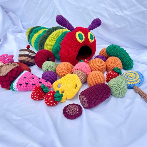 CROCHET PATTERN Very Hungry Caterpillar Etsy