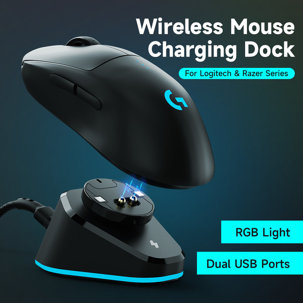 Logitech Wireless for Mouse Charging Dock V2 PRO - Etsy