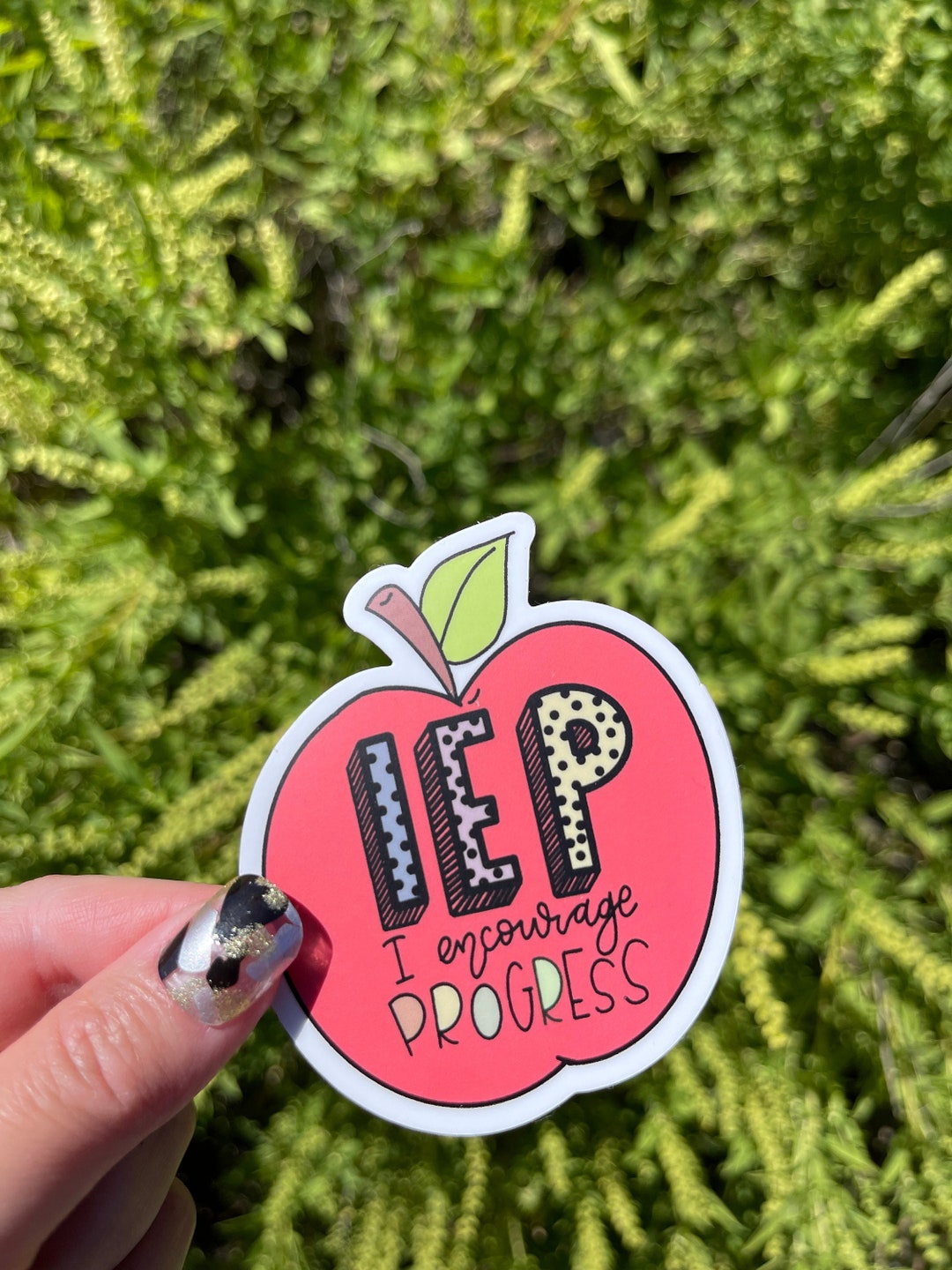 Engurage Sticker I Encourage Progress Sticker | Waterproof Sticker, Vinyl Sticker, Matte ...