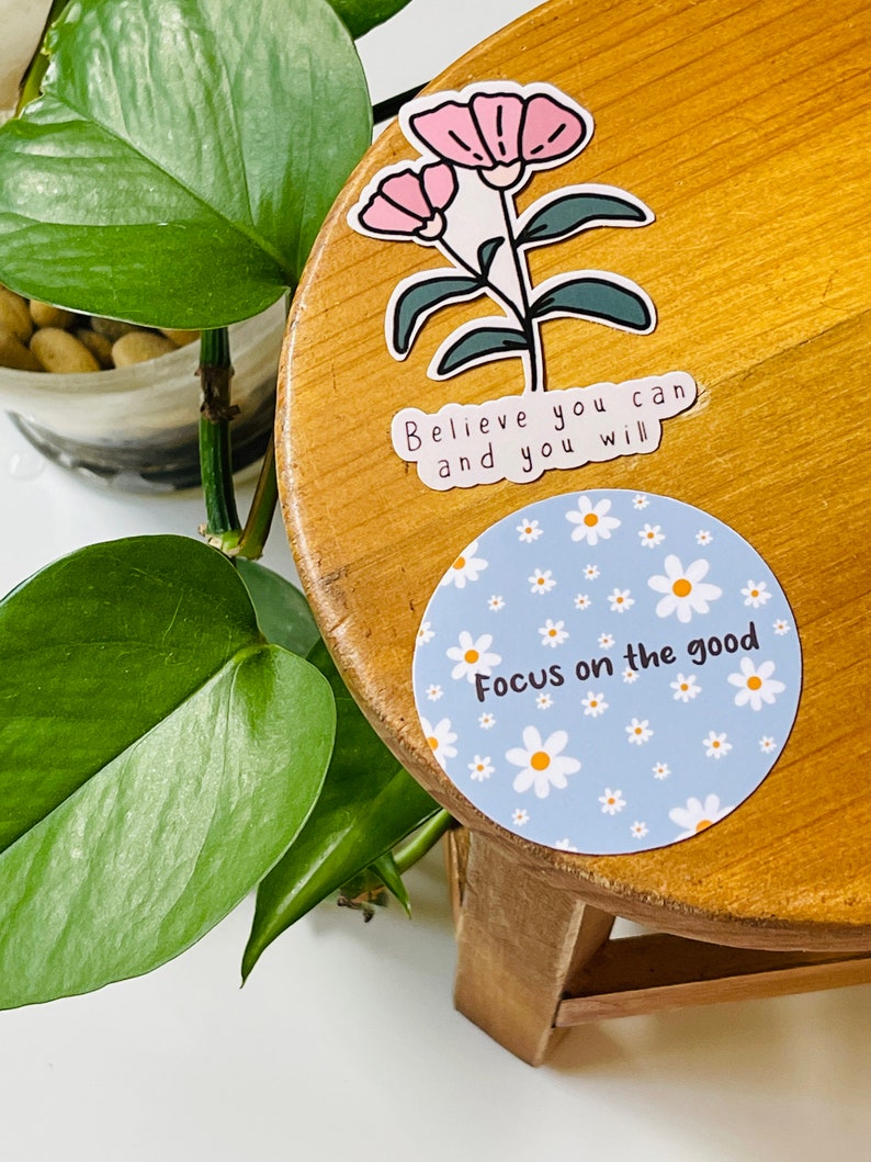 Sticker Gift Ideas PICK YOUR STICKERS | Sticker Pack | Motivational Stickers | Flower ...