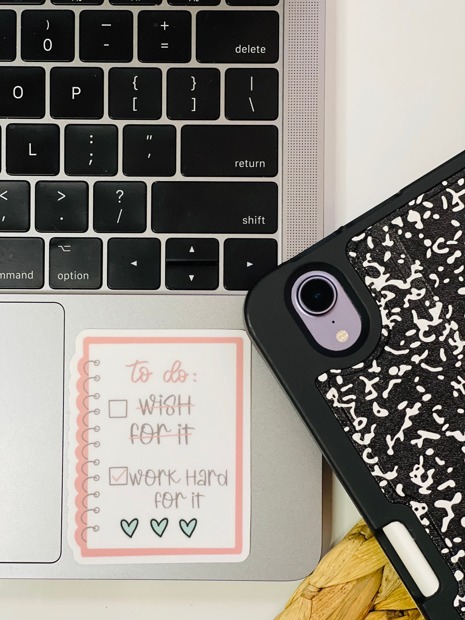To Do: Work Hard for It Sticker | Waterproof Sticker | Motivational ...