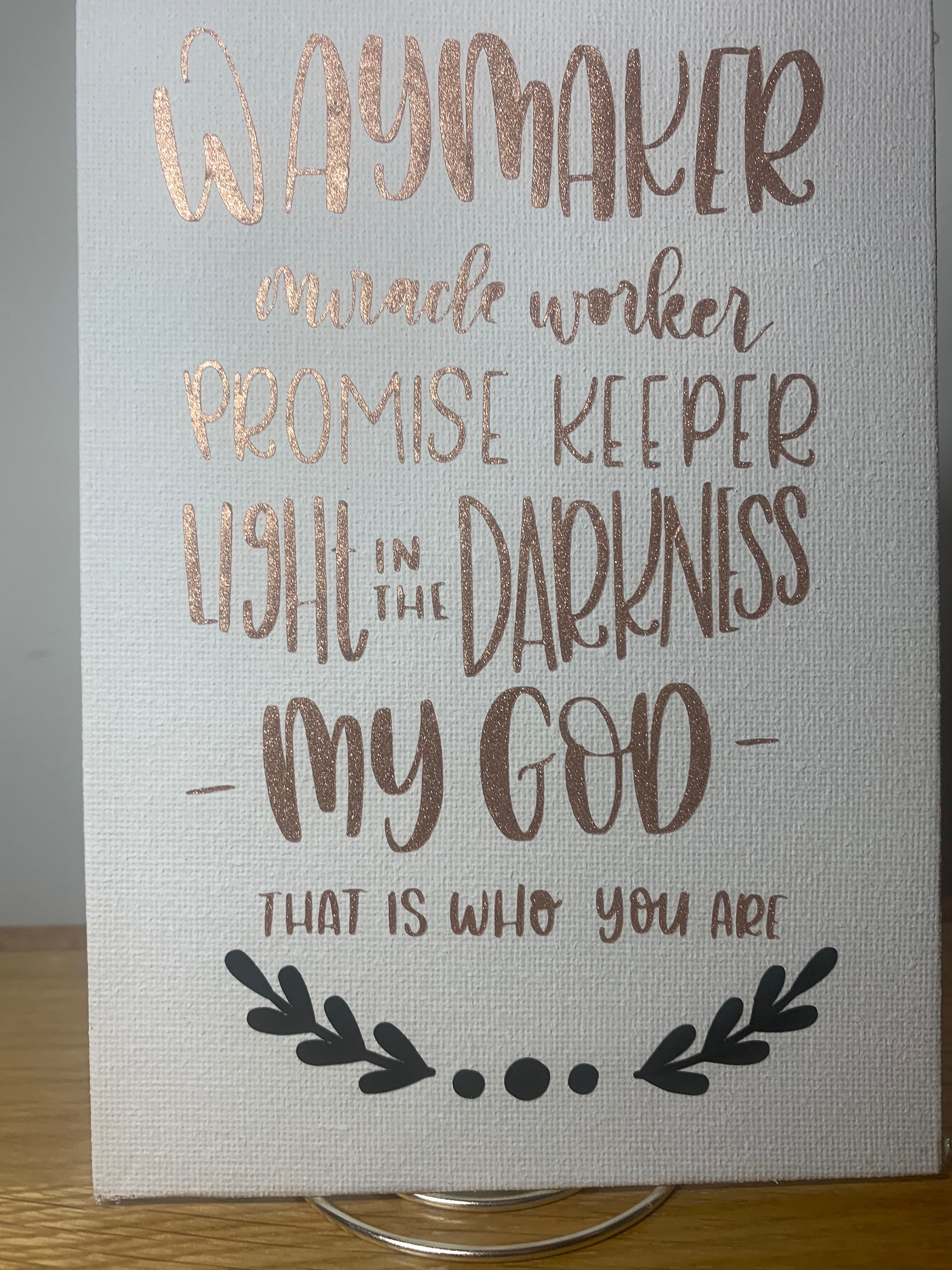 A5 Bible Scripture Canvas Board - Etsy