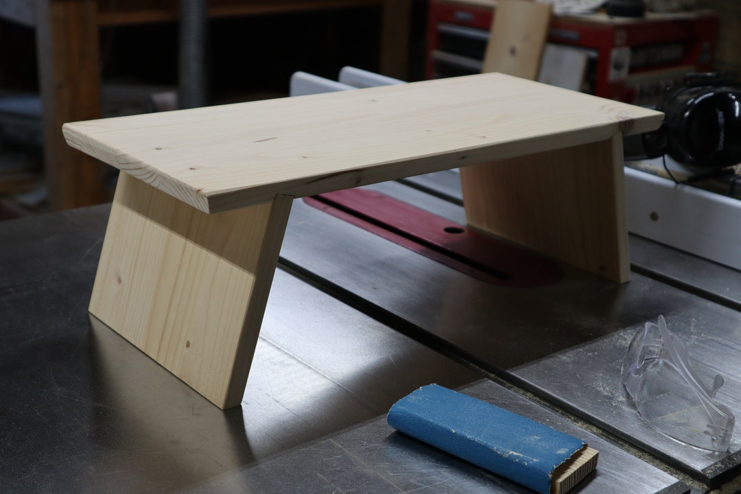 Plant Stand, Counter Riser, Modern Plant Shelf, Riser Unfinished ...