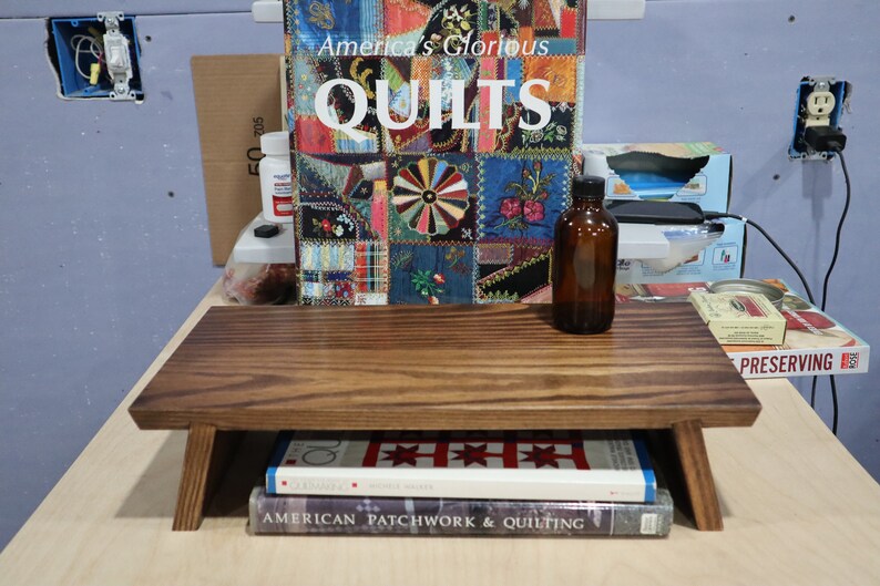 Kitchen Counter Riser American Walnut Finish Plant Riser Etsy