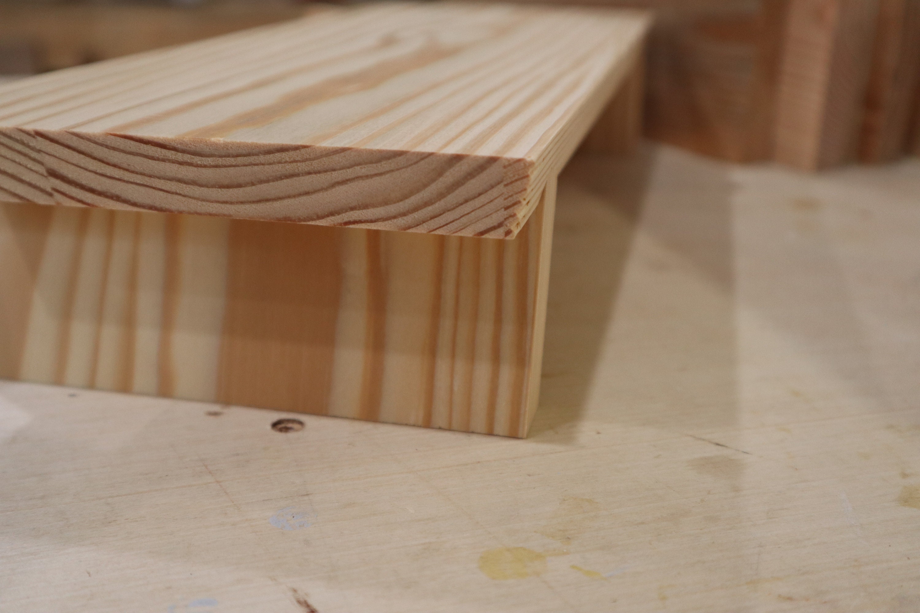 Plant Stand, Counter Riser, Modern Plant Shelf, Riser Unfinished ...