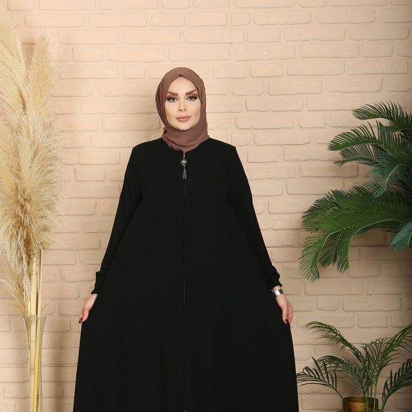 Women Abaya New Season Mevlana Black Abaya Muslim Dress High Quality Premium Product
