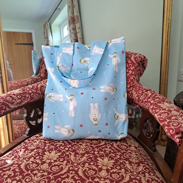 The Snowman shopping bag