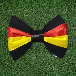 Dog Cat Collar Soccer Bow Tie, Independence Day Bow Tie, France Bow, Germany Bow, U.S.A Bow, Brazil Bow, Italy Bow, England Bow, 4th of July Germany