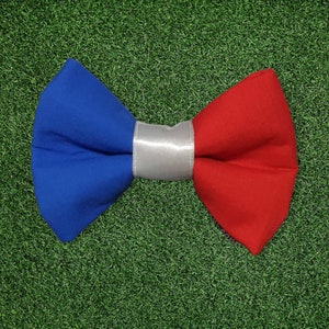 Dog Cat Collar Soccer Bow Tie, Independence Day Bow Tie, France Bow, Germany Bow, U.S.A Bow, Brazil Bow, Italy Bow, England Bow, 4th of July France