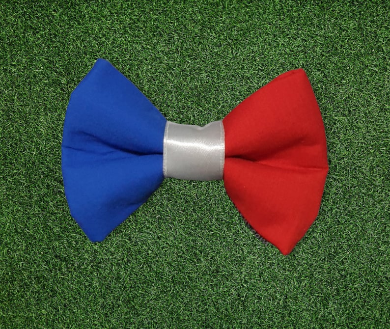 Dog Cat Collar Soccer Bow Tie, Independence Day Bow Tie, France Bow, Germany Bow, U.S.A Bow, Brazil Bow, Italy Bow, England Bow, 4th of July France