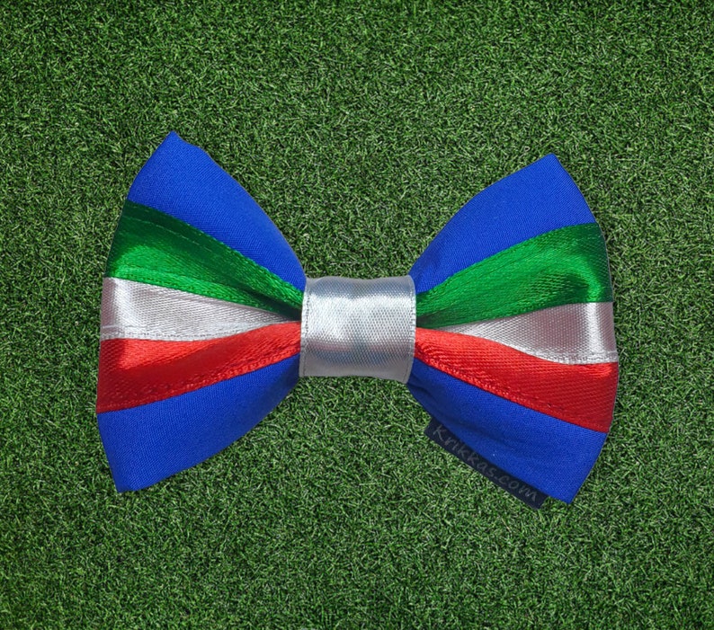 Dog Cat Collar Soccer Bow Tie, Independence Day Bow Tie, France Bow, Germany Bow, U.S.A Bow, Brazil Bow, Italy Bow, England Bow, 4th of July Italy