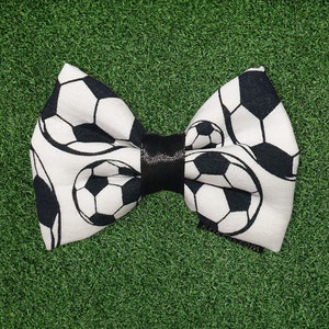 Dog Cat Collar Soccer Bow Tie, Independence Day Bow Tie, France Bow, Germany Bow, U.S.A Bow, Brazil Bow, Italy Bow, England Bow, 4th of July Soccer Ball