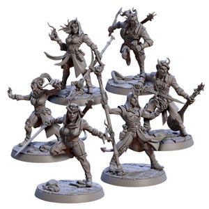 TYL Mezzalfiend Tricksters Unpainted Miniature for War Gaming || (32mm)