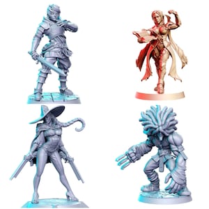 TYL DND 24 Unpainted Miniature for War Gaming || (32mm)