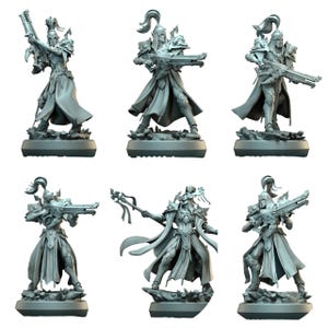 TYL Highblood Warden Unpainted Miniature for War Gaming || (32mm)