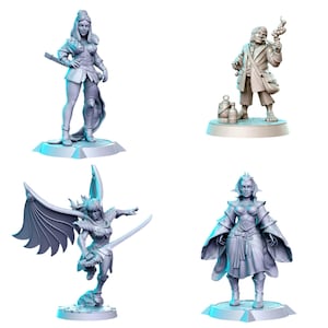 TYL DND 44 Unpainted Miniature for War Gaming || (32mm)