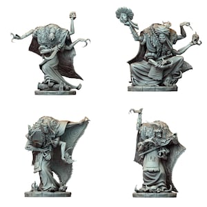 TYL Mascheraio Unpainted Miniature for War Gaming || (100mm)