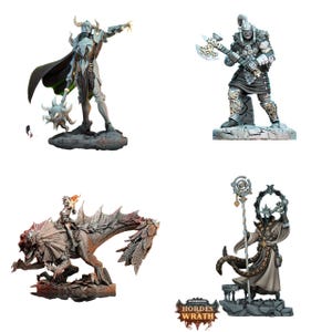 TYL Grimdark Organic Minis 20 Unbemalte Miniatur für War Gaming || Durchmesser 32mm