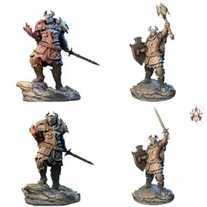 TYL Kalineas The Broken Unpainted Miniature for War Gaming || (32mm)