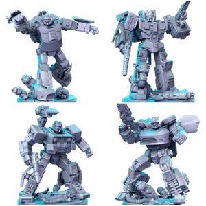TYL Mechformers 1 Unpainted Miniature for War Gaming || (75mm)