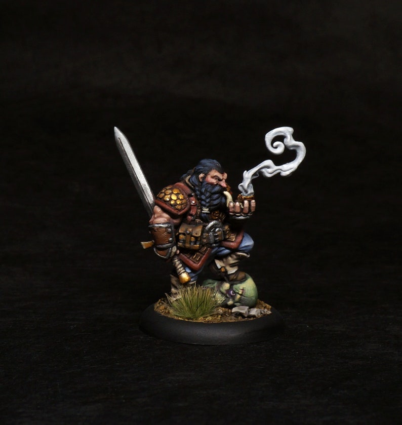 Dwarf Dnd Garaldir Dwarf Witcher Elf Fantasy Miniatures 28mm 32mm fantasy mini Dnd Rpg dnd 3dprinted image 5