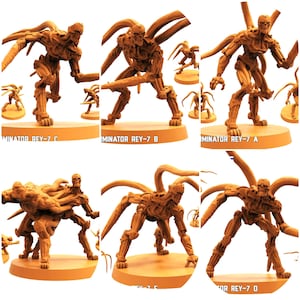 TYL Exterminator Ret 7 A Unpainted Miniature for War Gaming || (50mm)