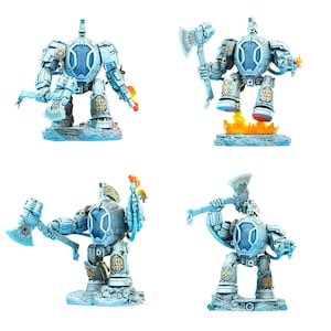 TYL Norgrem Ironclads Unbemalte Miniatur für War Gaming || Durchmesser 60mm