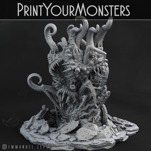 GIANT CHAOS BEAST |  Fantasy Miniatures 28mm 32mm | War Gaming | Dnd | Rpg | Tabletop boardgames