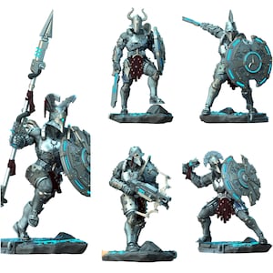 TYL Oplites Unpainted Miniature for War Gaming || (32mm)