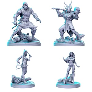 TYL MK Unbemalte Miniatur für War Gaming || Durchmesser 32mm