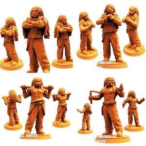 TYL Yakuza Skull Hunters 1 Unpainted Miniature for War Gaming || (32mm)